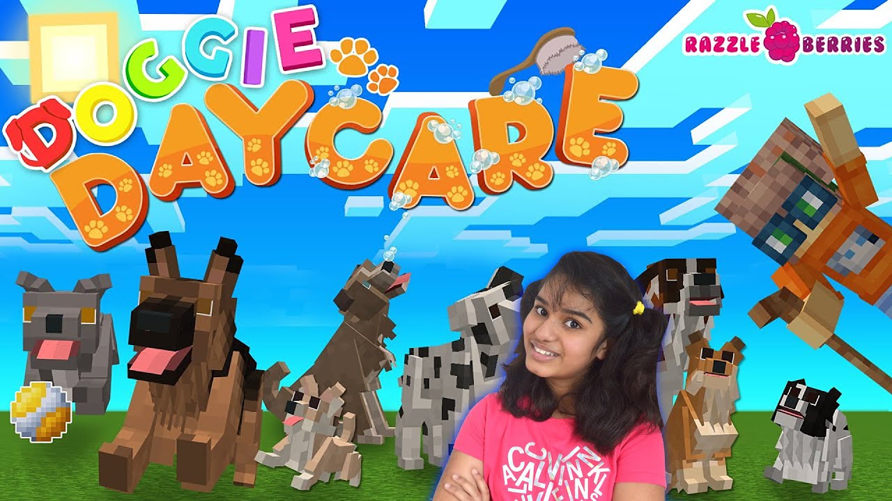 🐶 Doggie Daycare 🐶 A FREE Minecraft Marketplace Map | Download Link In Description