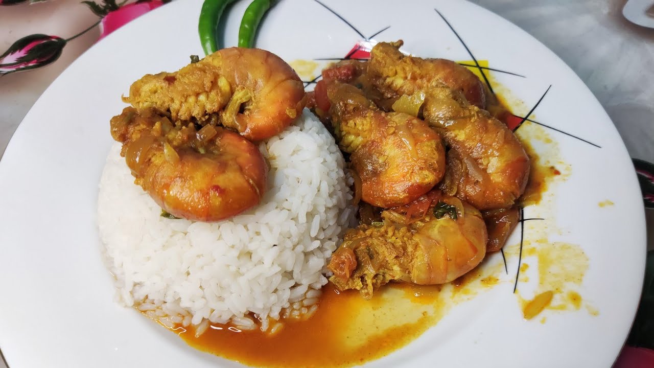 Prawn 🍤 Curry | 🦐  Prawn | 🍛 Rice | Spicy | @spicynature0 | #food #cooking #spicy #tasty 