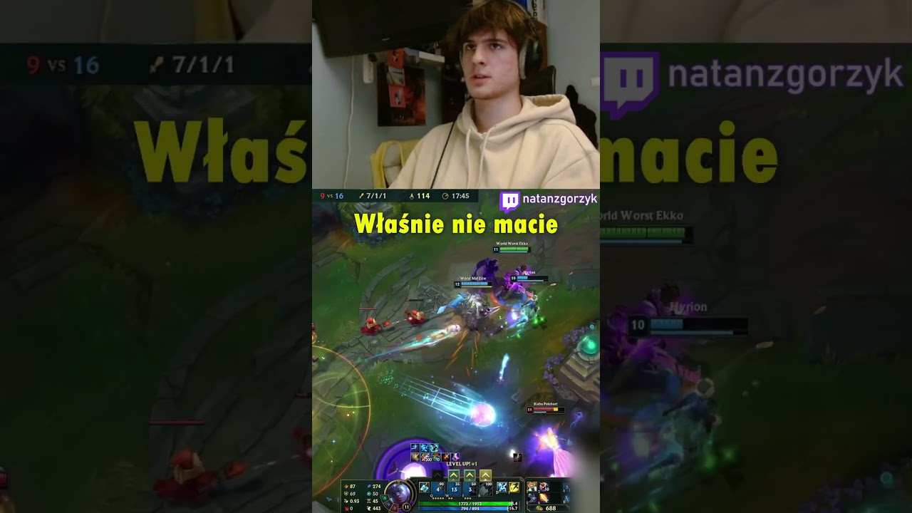 Dlaczego na Ekko nie ulepsza się R?