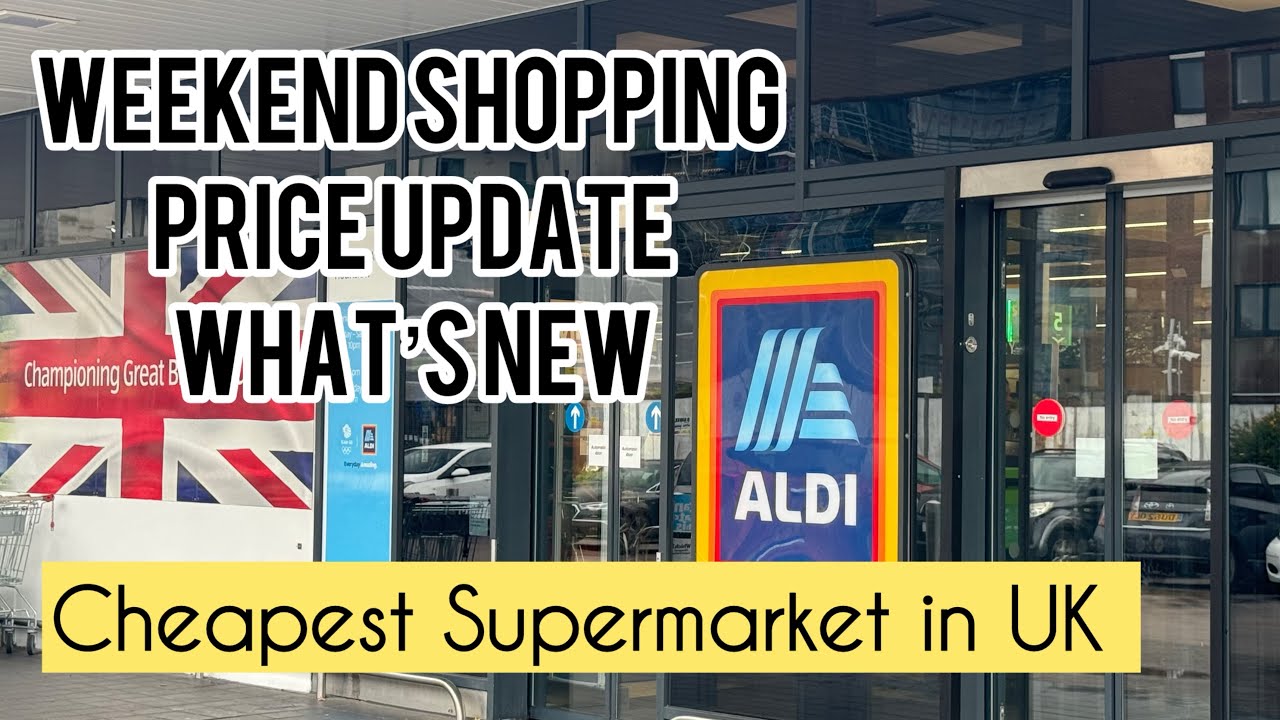 Aldi Shop with Me || Grocery Shopping with Me || Cheapest Supermarket in UK 🇬🇧