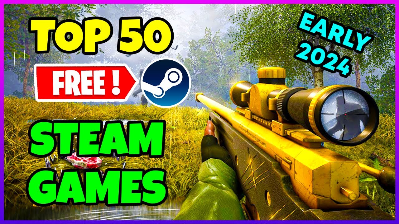 Top 50 FREE Steam Games to play in Early 2024!🔥