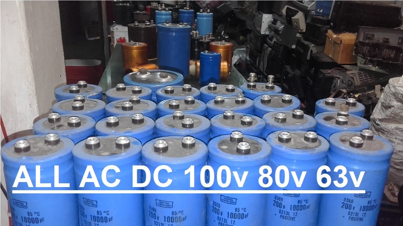 জাপানি ক্যাপাসিটর কালেকশন | Ac Dc All capacitor Japani capacitor collection | professional capacitor