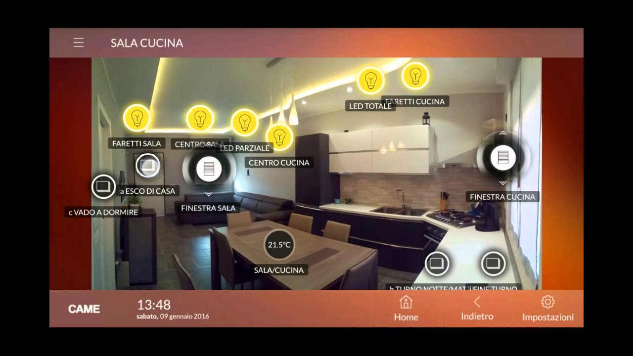 CASA DOMOTICA CON CAME, BPT