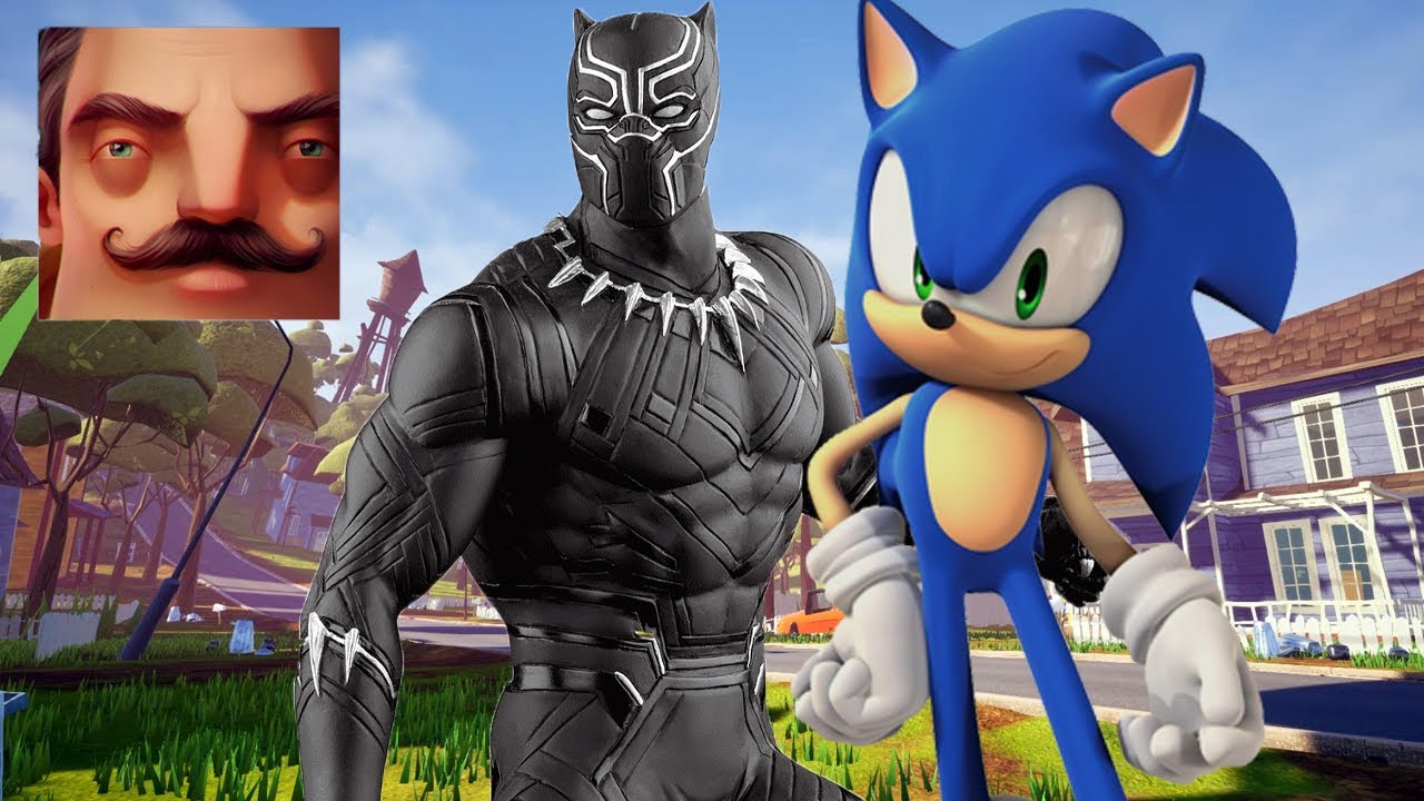 Hello Neighbor - New Neighbor Black Panther History Gameplay Walkthrough Part 277 TP