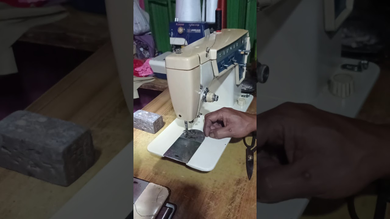 tes singer type 287 / bikin lobang kancing