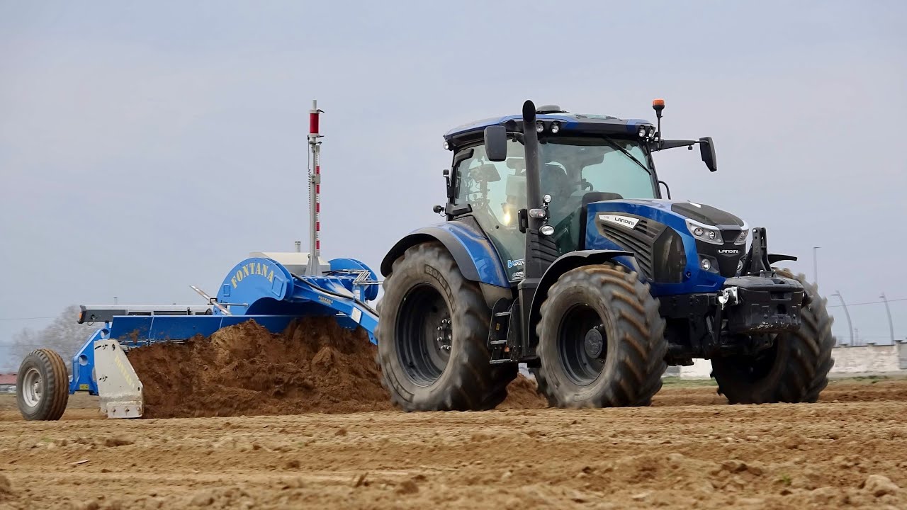 **NEW** Landini 7-175 | Fontana LSR 500 | IL RISO D'ASCIUTTA