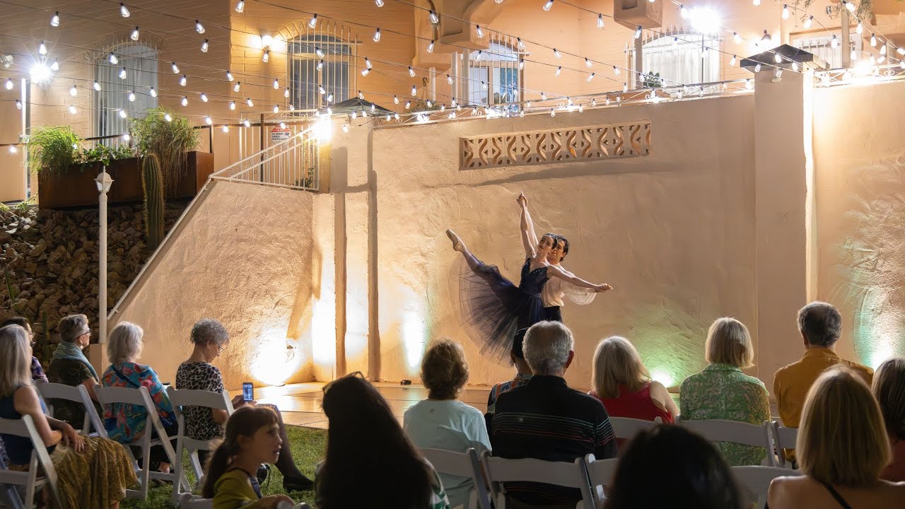 Tutus & Tea - An evening of ballet, art, and tea time treats under the Tucson sky. ✨