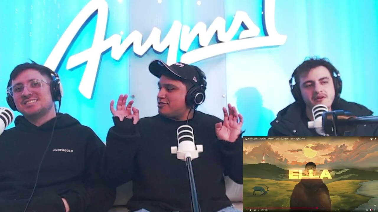 [Reacci&oacute;n] Nicky Jam x Chencho Corleone - Dile a &Eacute;L [REMIX] (Letra/Lyric Video) | ANYMAL LIVE 🔴