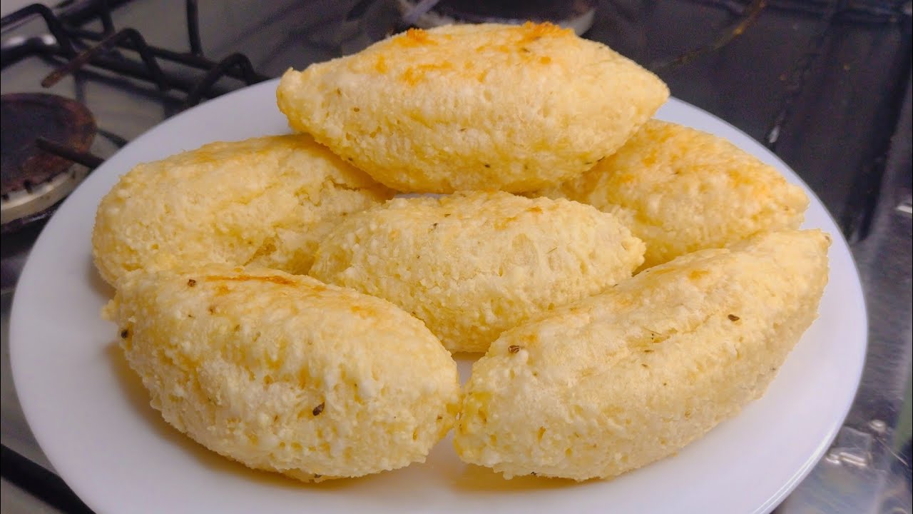 BOLINHO DE TAPIOCA GRANULADA COM APENAS 3 INGREDIENTES,SEM TRIGO PARA O CAFÉ DA MANHÃ OU LANCHE