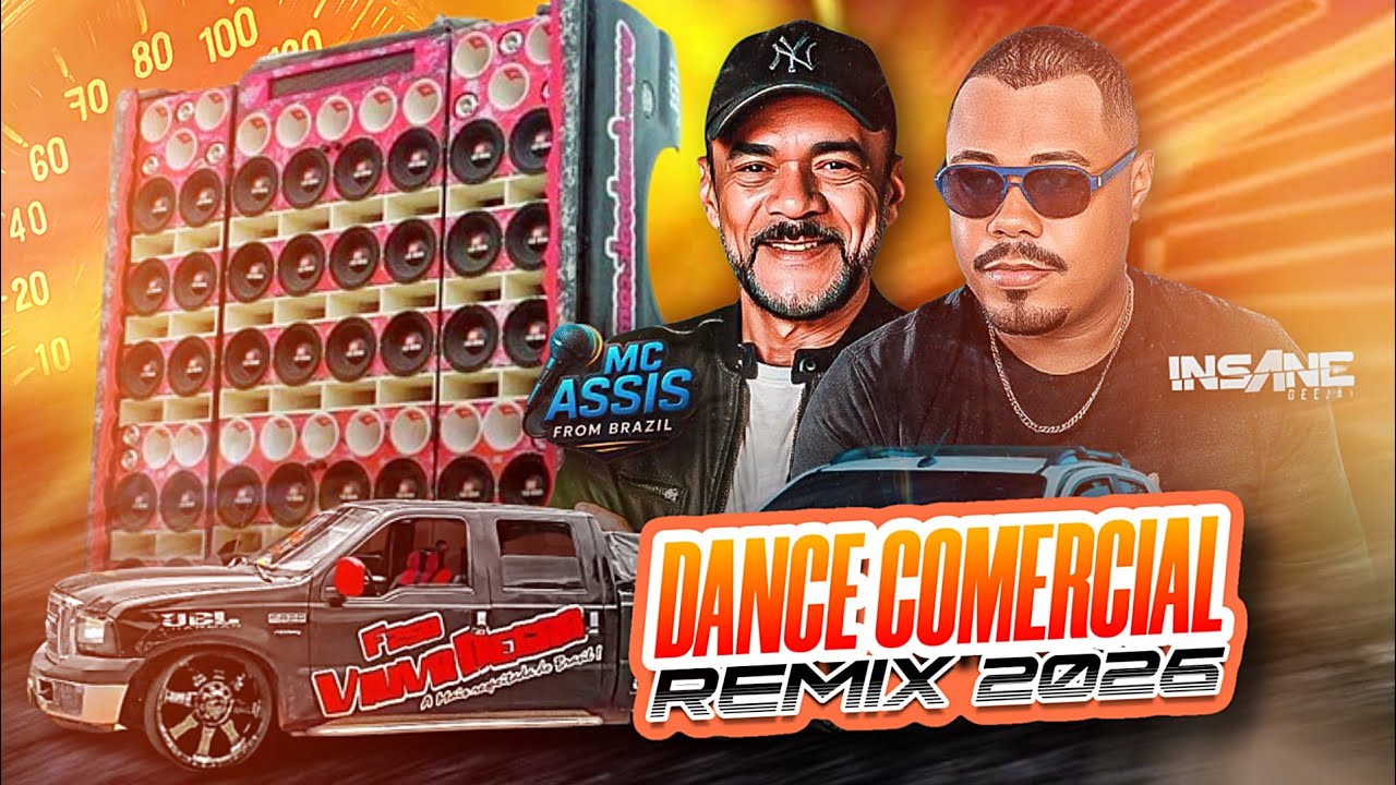 DANCE COMERCIAL REMIX 2026 - INSANE DJ E MC ASSIS 🇧🇷🎤 TRILHA RADICAL 2026