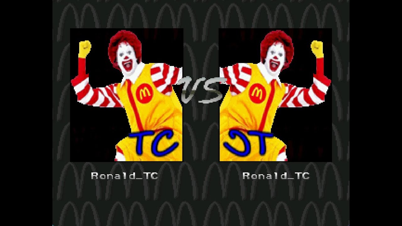MUGEN Ronald TC(操作) VS Ronald TC