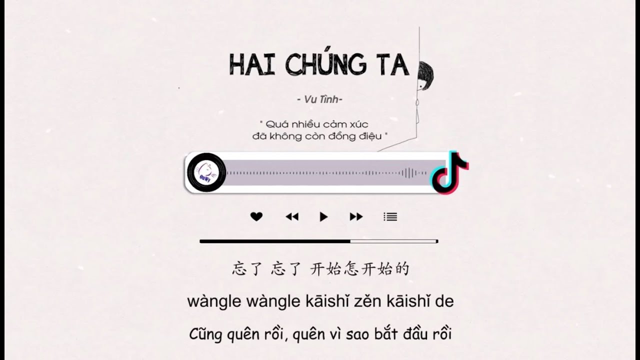 [Vietsub] Hai Ch&uacute;ng Ta - Vu T&igrave;nh | 我们俩 - 于晴