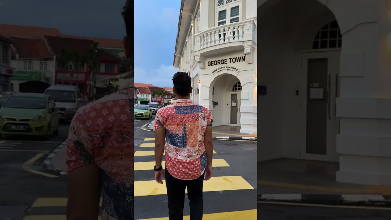 George Town Penang Malaysia 🇲🇾 ❤️ #malaysia #travel #penang #georgetown #minivlog