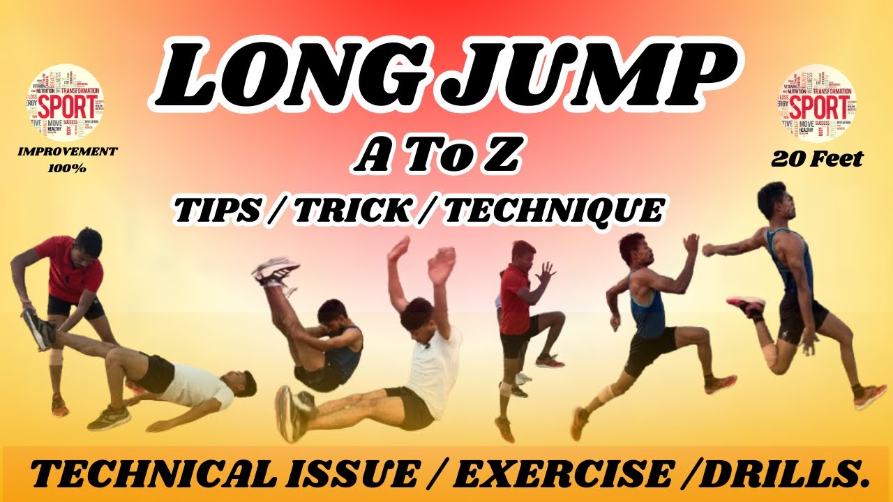 20 फीट लाँग जंप कैसे करे!लाँग जंप कैसे बड़ेगी!Best Tips/Tricks/Techniques!#policebharti !#sports !