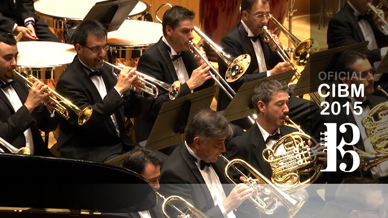 CIBM 2015 - Banda Sinfónica Municipal De Albacete - Nuestras Bandas de Música
