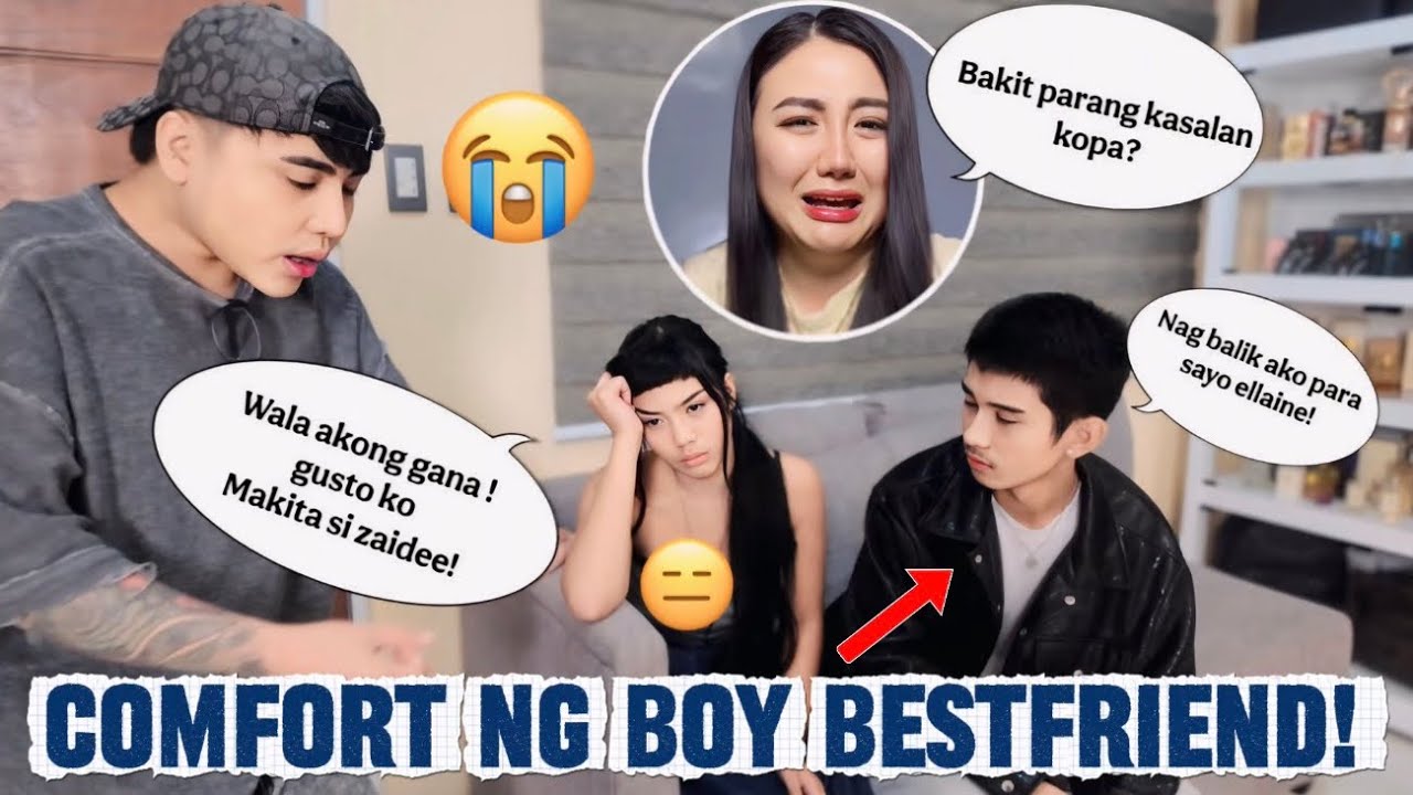 COMFORT NG BOY BESTFRIEND NI ELLAINE * MAY NAG BALIK | FAMILYAY