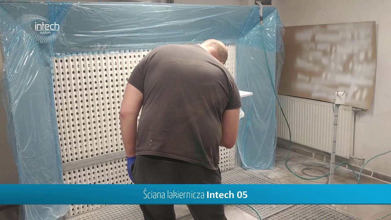 Ściana lakiernicza Intech 05