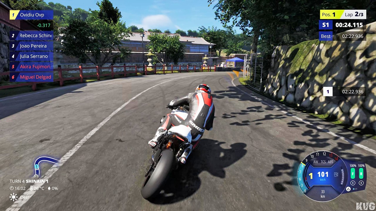 RIDE 6 - Kanto Temples (North Course) - Gameplay (PS5 UHD) [4K60FPS]
