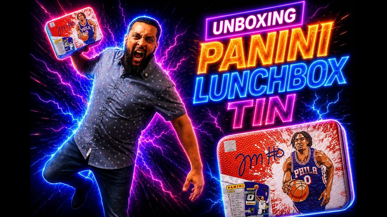 Panini Lunchbox Tin &mdash; Card Value Counter! Did We Profit?! 💰🔥 #NBA #CardBreak
