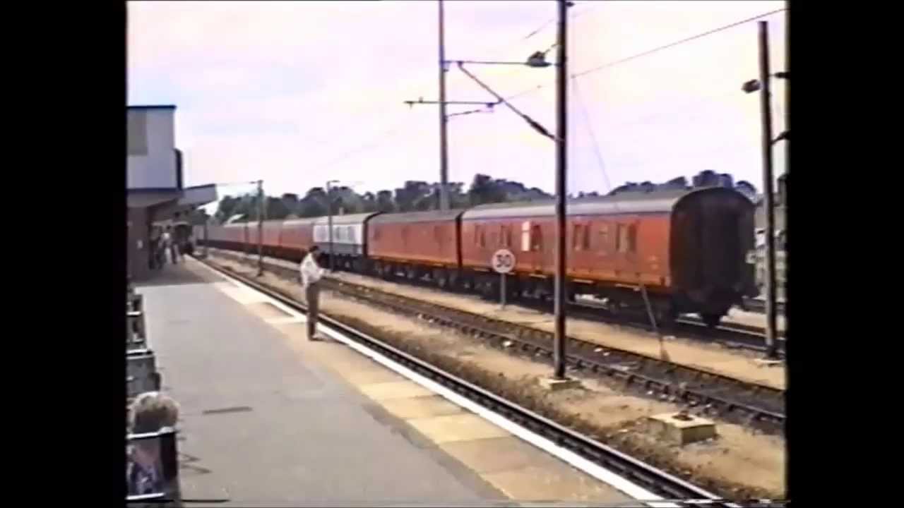 Trains In The 1990's  Peterborough 'Summer Saturday Loco Feast'