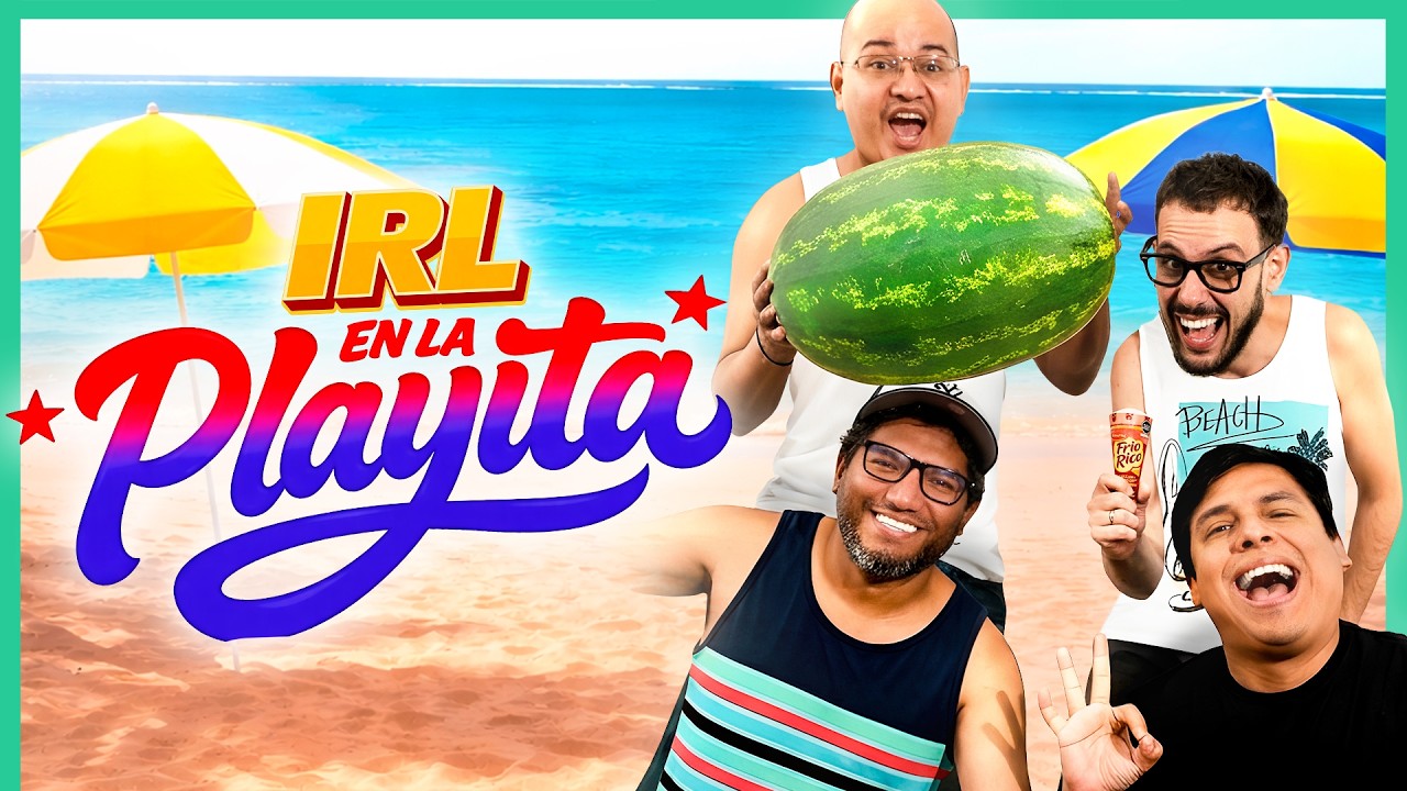 NOS ENTERRAMOS EN LA PLAYA | IRL EN LA PLAYA | HABLA GOOD