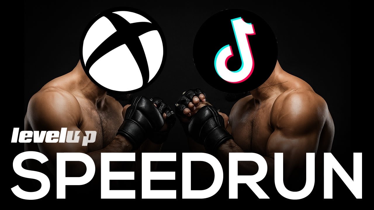 &iquest;PlayStation? &iexcl;No, el rival de Xbox es TIKTOK! | SPEEDRUN