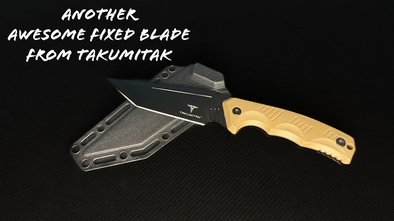 ANOTHER AWESOME & AFFORDABLE FIXED BLADE FROM TAKUMITAK 🔥⚔️🔥 The Reaper