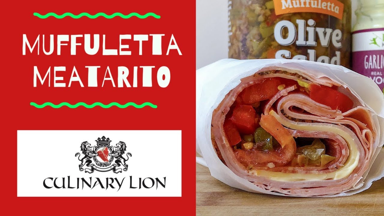 Muffuletta Meatarito