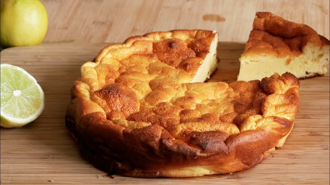 Gâteau au fromage blanc facile 🥚🍋🥛