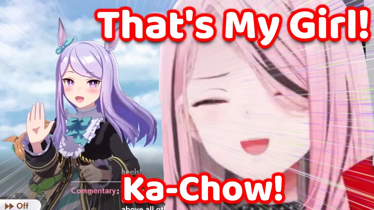 Calli Completely LOST HERSELF While Cheering for Mejiro McQueen (Hololive)