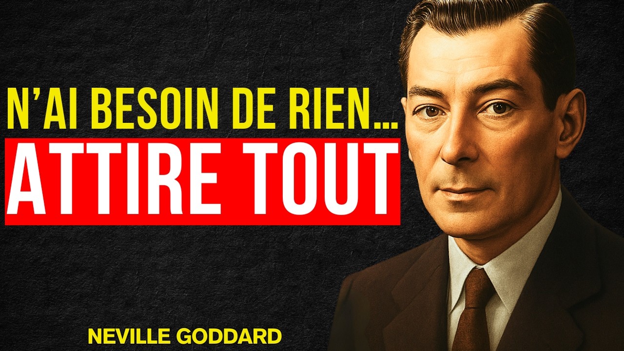 La Loi La Plus Mal Comprise Qui Change Ta Vie | Neville Goddard Enseignant