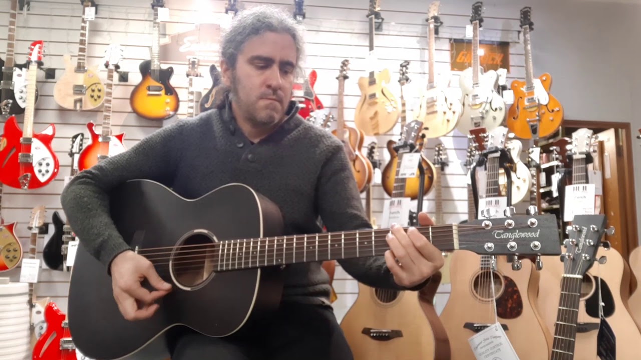 James demos the new entry level Tanglewood Blackbirds