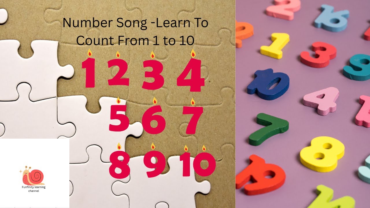 Number Song- Learn To Count From 1 To 10| Counting |Fun Finity Learning Nursery Rhymes & Kids Songs