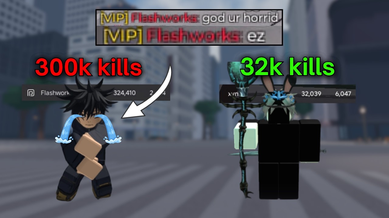 Fighting a 300k Kills TOXIC Player In The Strongest Battlegrounds.. #thestrongestbattlegrounds