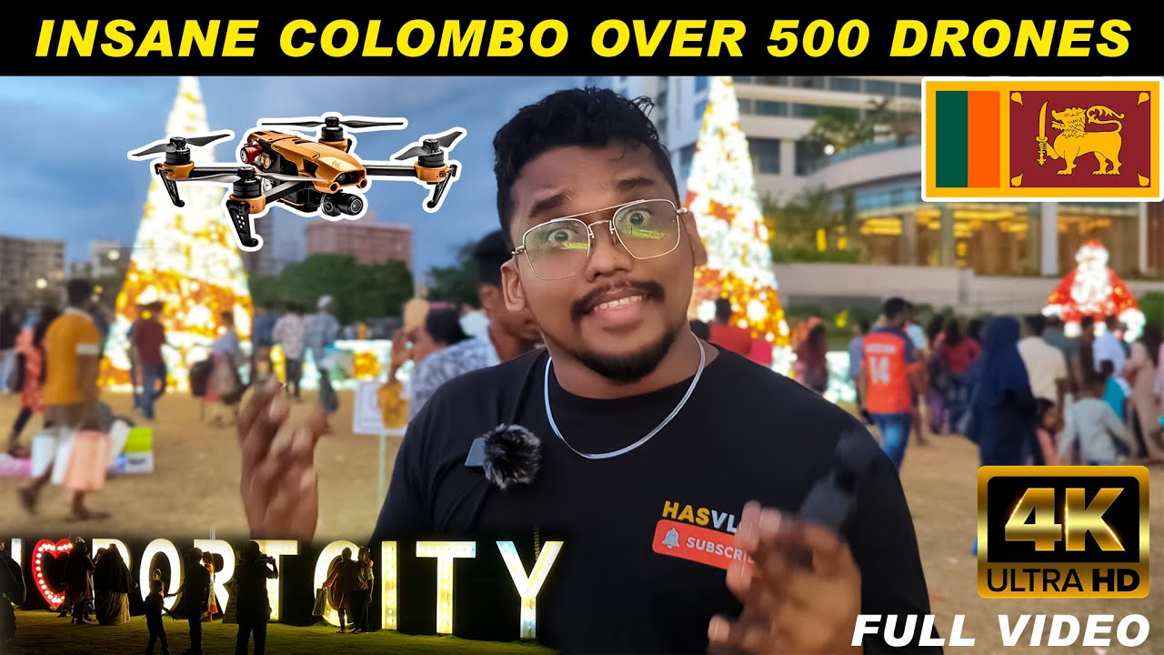 Every Moment in Colombo | 🎆✨31st Night Celebration | Drone Show | Sri Lanka