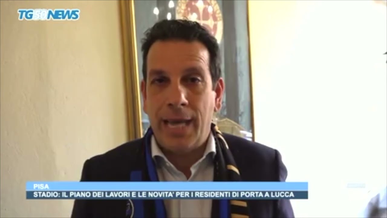 Raffaele Latrofa, 50 Canale, lavori allo stadio 