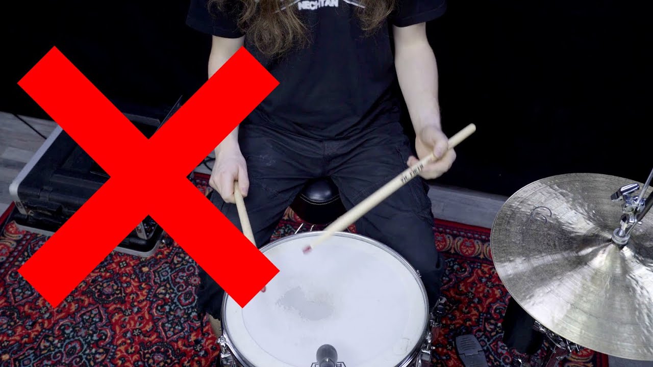 How To Hold Your Drum-Sticks!