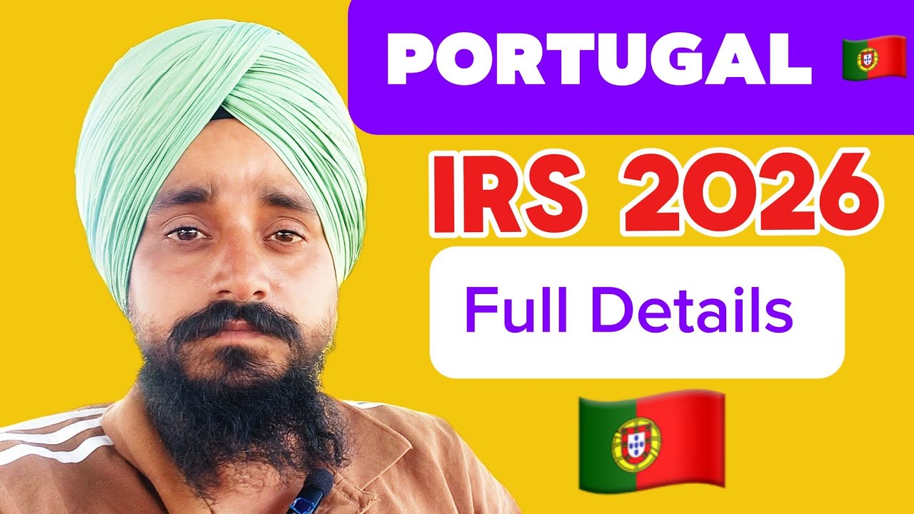 HOW TO FILL IRS ONLINE 2025 FINANCE || PORTUGAL🇵🇹 @sarwaraportugal