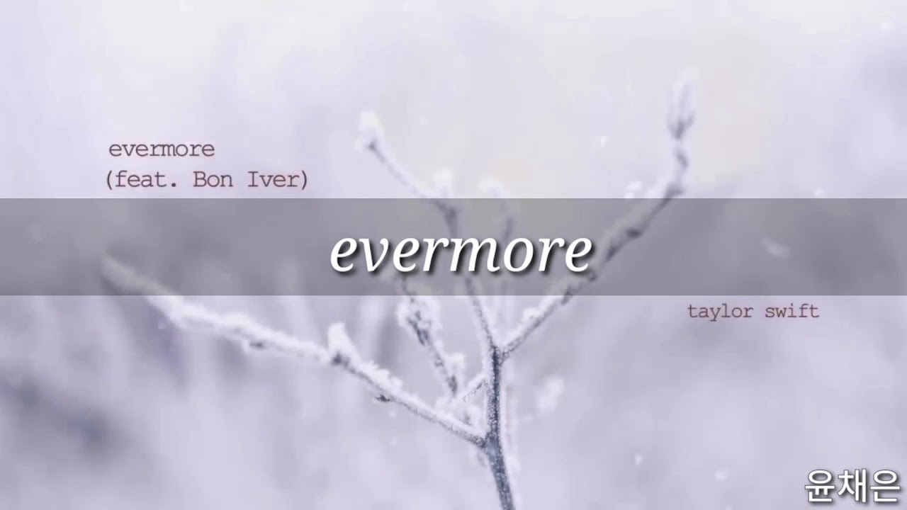 evermore - Taylor Swift (Karaoke w/ backing vocals)