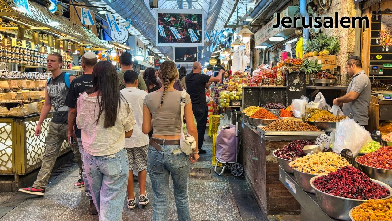 Inside Jerusalem — The Real Life Streets in Cinematic 4K