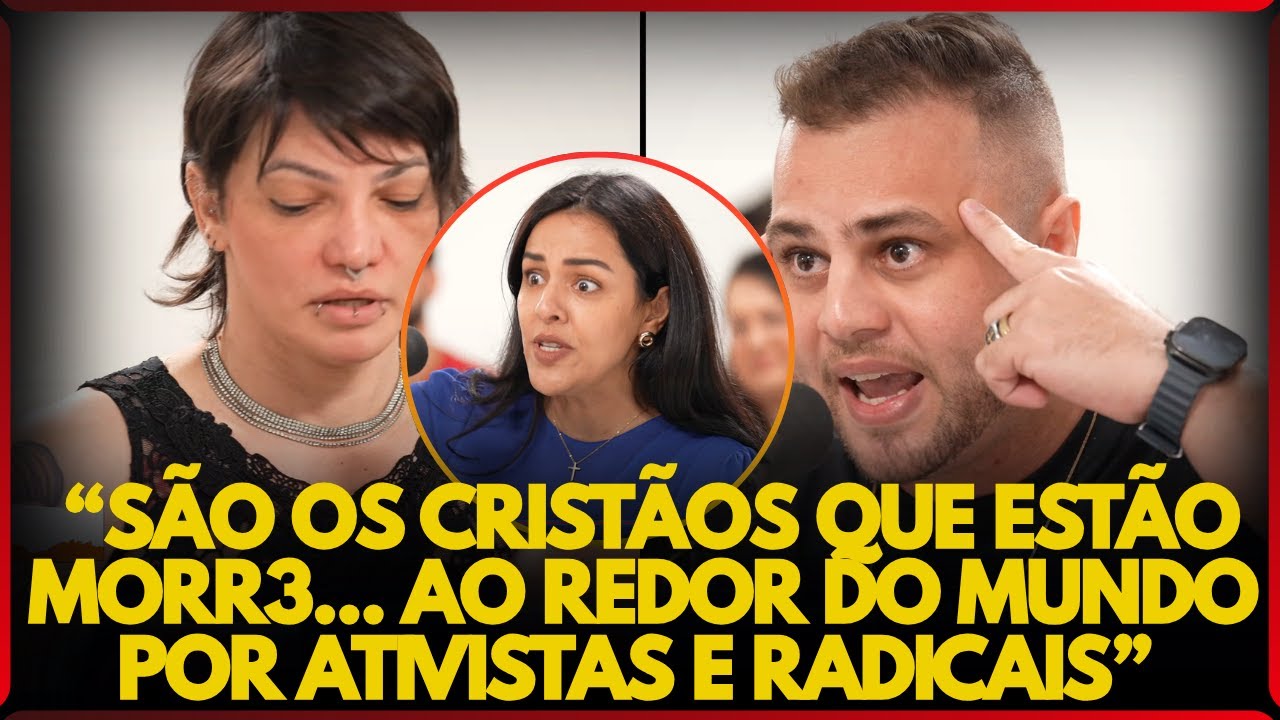 PASTOR e MULHER CRIST&Atilde; s&atilde;o APLAUDIDOS ao refutar ESQUERDISTA TRANS em debate ao vivo