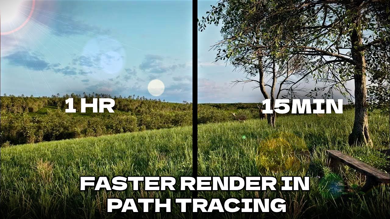 Советы по трассировке пути для более быстрого рендеринга в Unreal Engine 5 🌿...