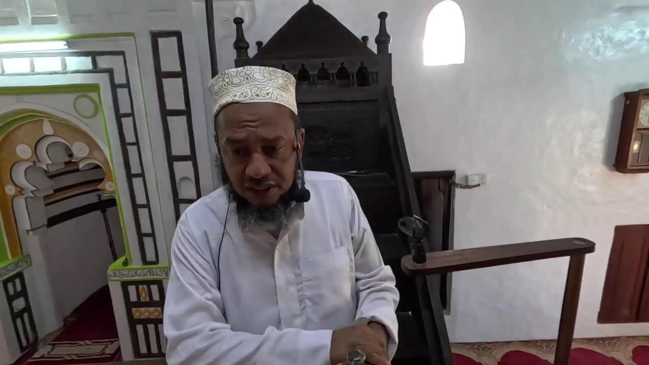 🎧  Khutbah ya Ijumaa: Ahkaam za swaum  
🕌 MASJID Juma'a - 'SHELA' LAMU

🎤  SHEIKH OMAR ABDALLAH