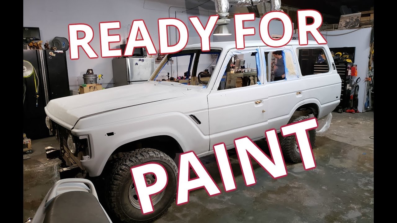 FJ60 is READY for PAINT