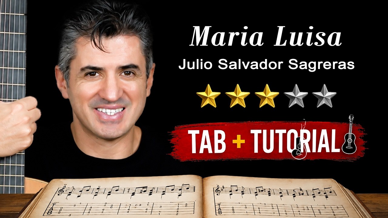 Maria Luisa by Julio Salvador Sagreras | original Tempo + Sheet & Tab