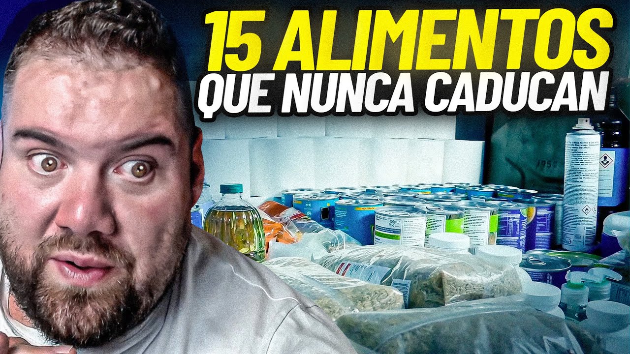ESTOS 15 ALIMENTOS QUE NUNCA CADUCAN 