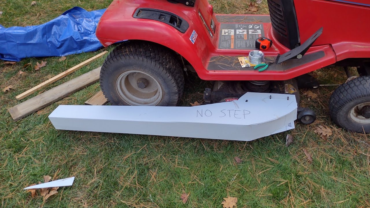 $41 DIY leaf/grass bagger for riding mower