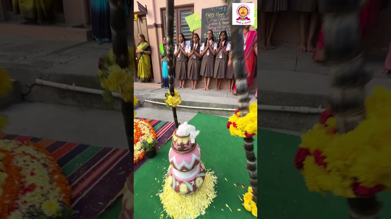 Sankranti celebration @v.i.phighschooladugodibeng760 #shorts #sankranthi #school #bangaloreschools