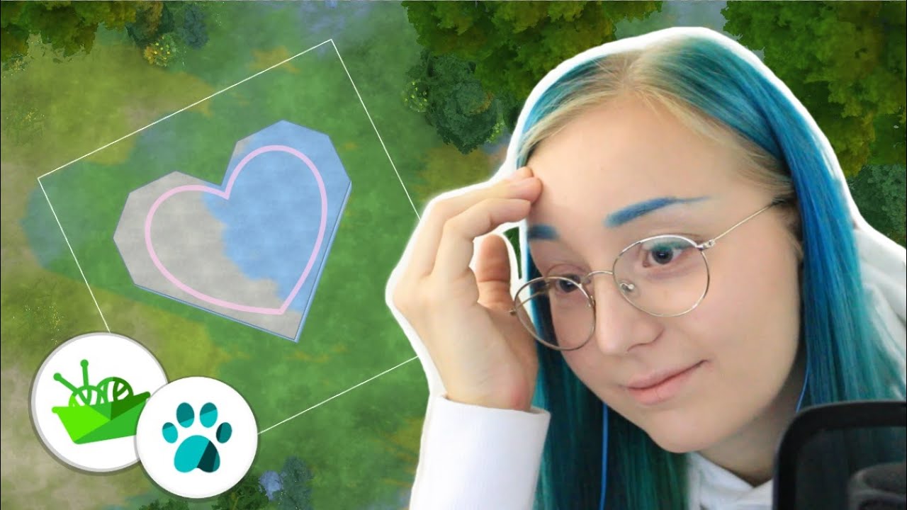 Yritin rakentaa syd&auml;men muotosen talon Simsiss&auml;💚 &raquo; T I N K E