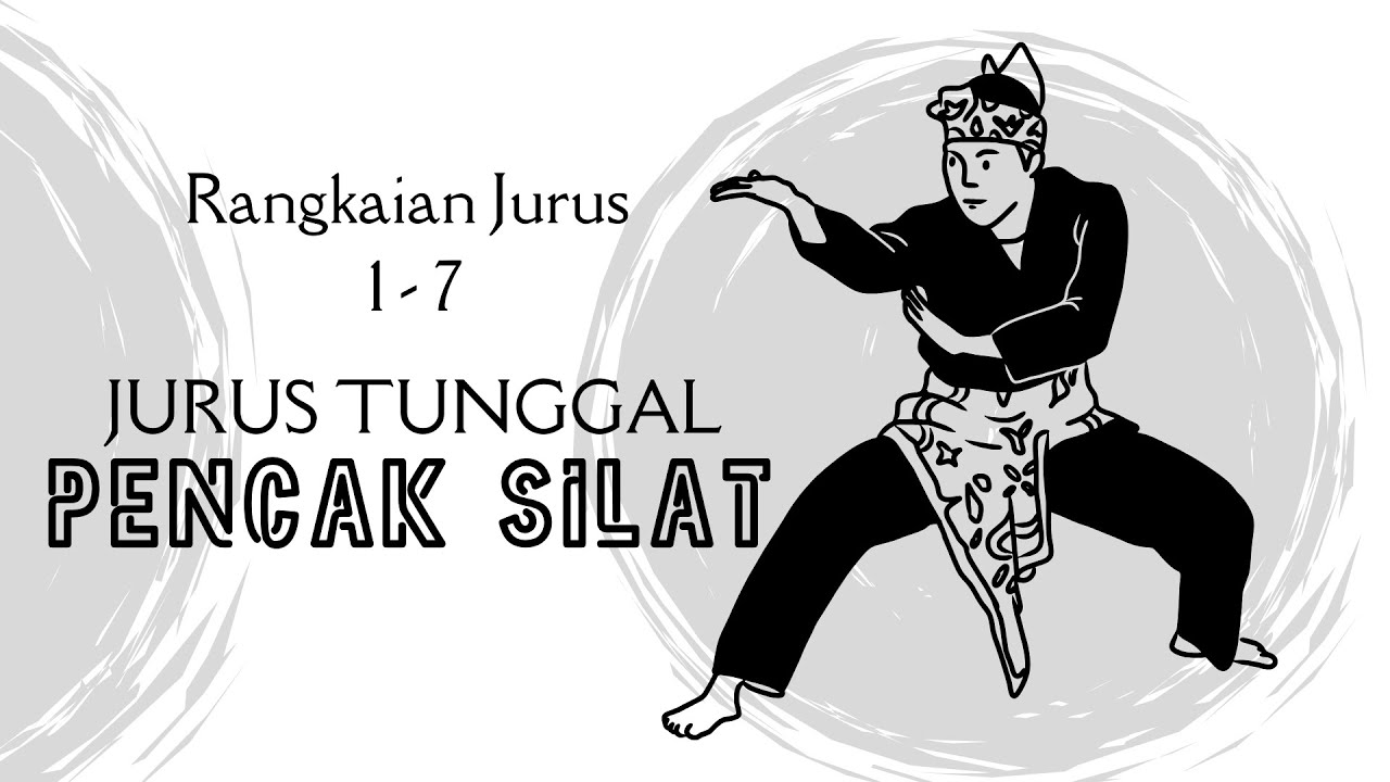 RANGKAIAN JURUS 1 - 7, Jurus Tunggal Pencak Silat